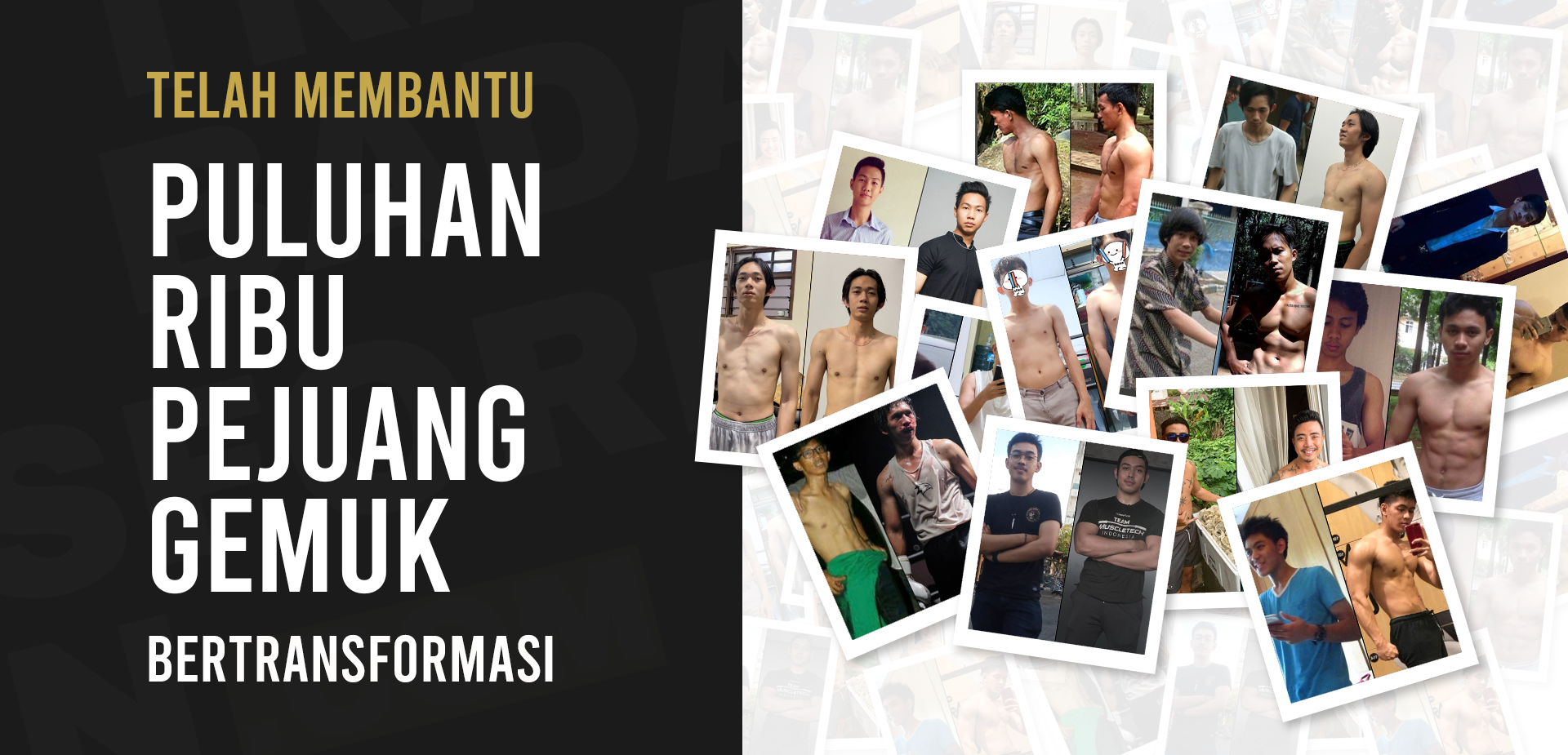 TELAH MEMBANTU Puluhan Ribu